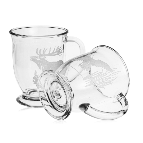 Przejdź do produktu Myśliwskie kubki do kawy, herbaty, wody, soku XXL 400ml 6szt.