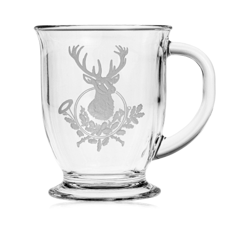 Przejdź do produktu Myśliwski kubek do kawy, herbaty, wody, soku XXL 400ml 1szt.