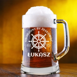 Kufel do piwa żeglarski 685ml 1szt