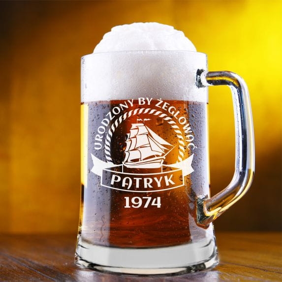 Kufel do piwa żeglarski 685ml 1szt
