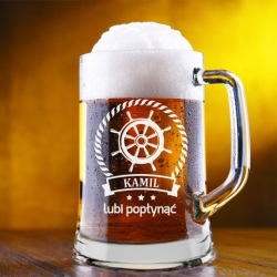 Kufel do piwa dla marynarza 685ml 1szt