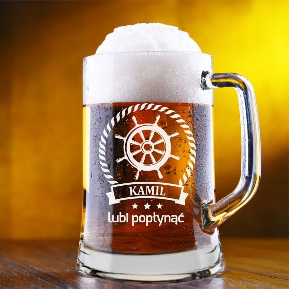 Kufel do piwa dla marynarza 685ml 1szt