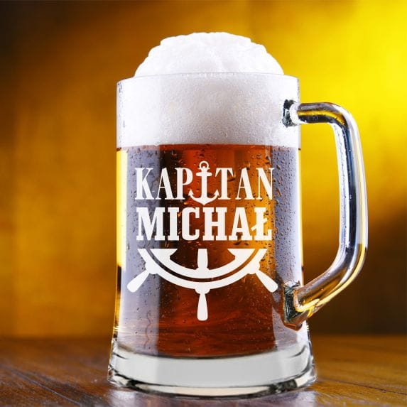 Kufel do piwa dla kapitana 685ml 1szt