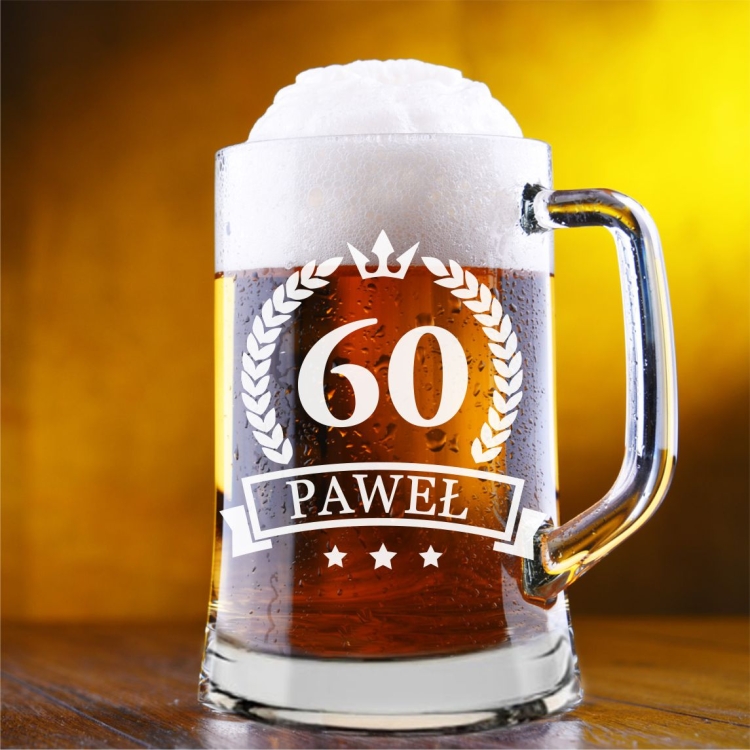 Kufel do piwa z Imieniem na prezent 685ml 1szt