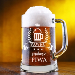 Kufel do piwa z IMIENIEM na prezent 685ml 1szt