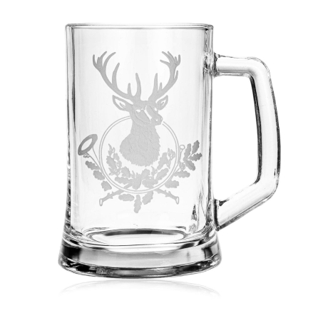 Przejdź do produktu Myśliwski kufel z rączką do piwa 685ml 1szt.