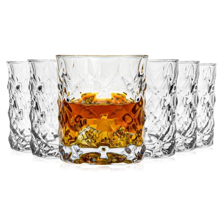Przejdź do produktu Kryształowe szklanki do whisky BOHEMIA ILLUSION 300ml 6szt.