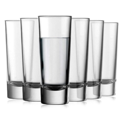 Kieliszki do wódki, nalewki, likieru SHOT lufa 60ml 6szt.