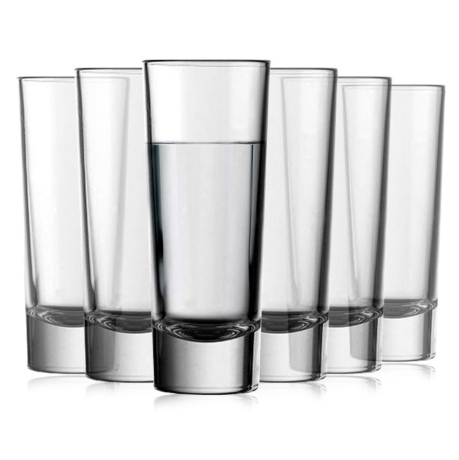 Przejdź do produktu Kieliszki do wódki, nalewki, likieru SHOT lufa 60ml 6szt.