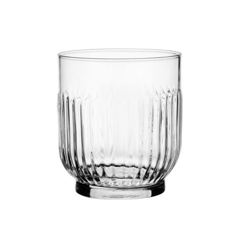 Przejdź do produktu Szklanki ryflowane niskie do napojów whisky soku wody 290 ml 6szt.