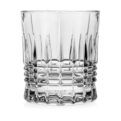 Kryształowe szklanki do whisky BOHEMIA PERFECTO 300ml w skrzynce z GRAWEREM