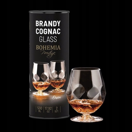 Przejdź do produktu Kryształowe kieliszki do whisky Bohemia Desire 530ml 2szt.