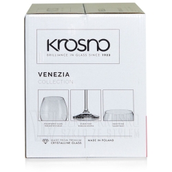 Kieliszki do wina czerwonego KROSNO Venezia 350 ml