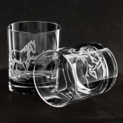 Szklanki do whisky KONIE (C847) 300 ml 6 szt. w pudełku szklanka.pl