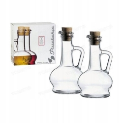 Zestaw 2 karafek na ocet i oliwę PASABAHCE Olivia 2x260ml