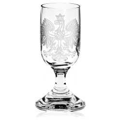 Kieliszki do wódki Polska ORZEŁ (3903) 6 szt. w pudełku Szklanka.pl