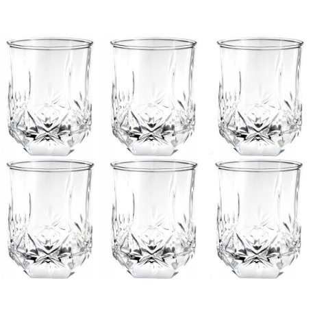 Przejdź do produktu Szklanki niskie do whisky LUMINARC Brighton 270ml 6szt