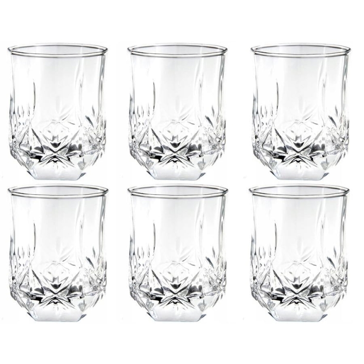 Szklanki niskie do whisky LUMINARC Brighton 270ml 6szt