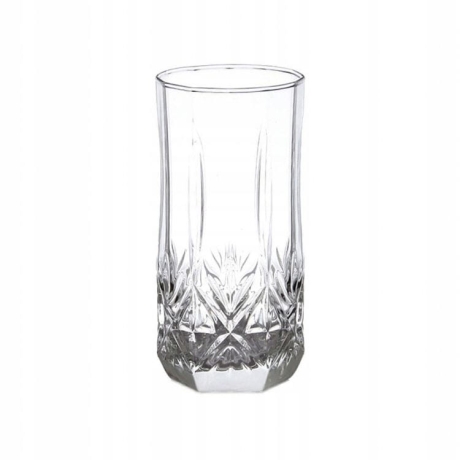 Przejdź do produktu Szklanki wysokie long drink do drinków, soku LUMINARC Brighton 310ml 6szt