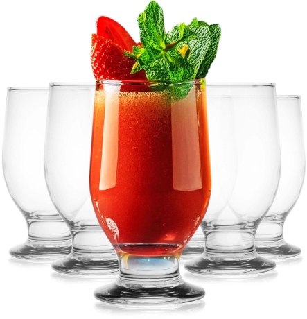 Przejdź do produktu Szklanki na nóżce, pokale koktajlowe 270 ml 
