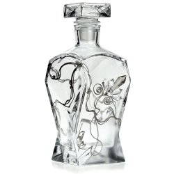 Ekskluzywna karafka 2K zdobiona kryształami