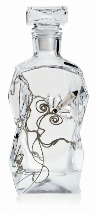 Ekskluzywna karafka 2K zdobiona kryształami