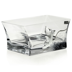 Wazon salaterka karafka komplet stylizowany na Swarovski 2345