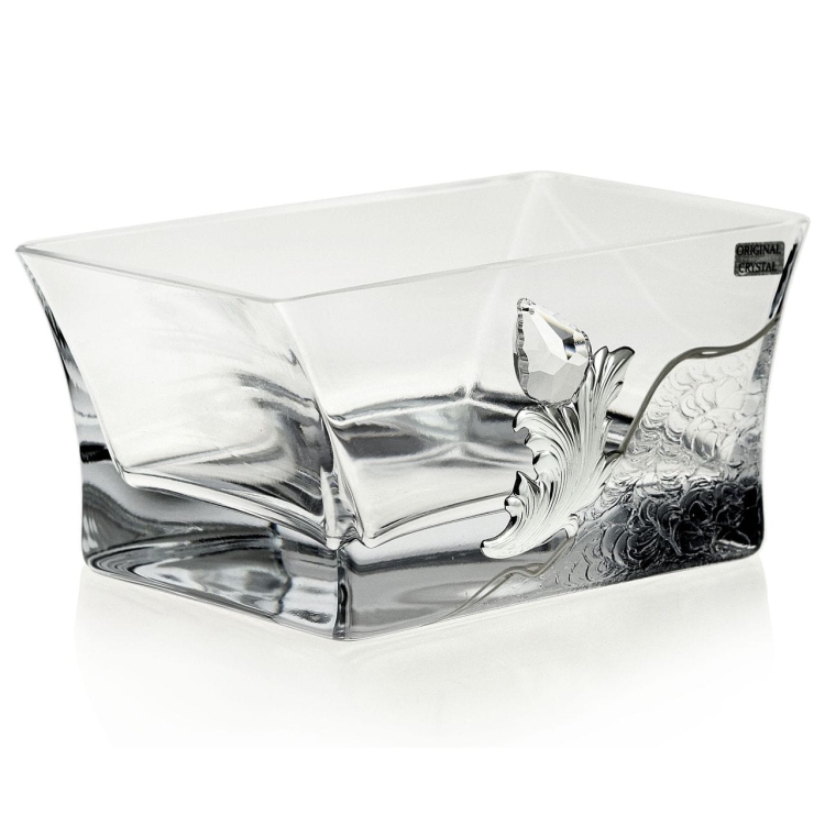 Wazon salaterka karafka komplet stylizowany na Swarovski 2345