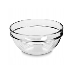Szklana salaterka miska na sałatki owoce LUMINARC Empilable 17cm