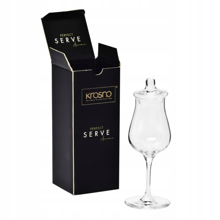 Kieliszek do degustacji whisky z deklem Krosno Perfect Serve Aroma 110ml