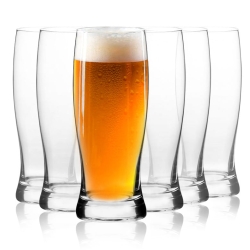 Szklanki do małego piwa pszenicznego KROSNO 330ml 6szt