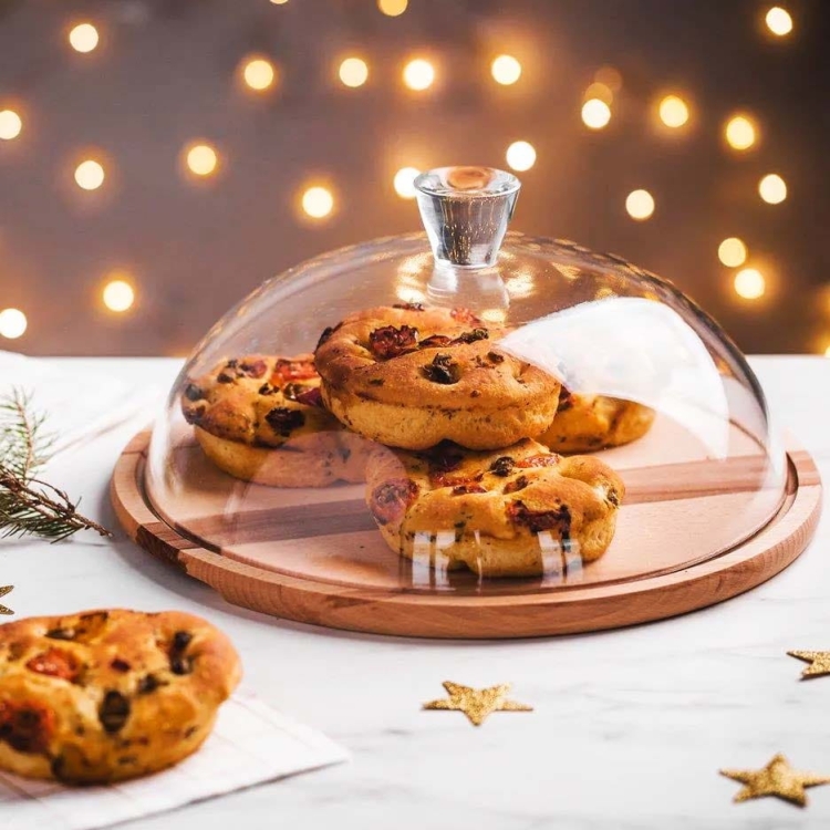 Deska obrotowa z kloszem AMBITION Sophie 33,5cm ***