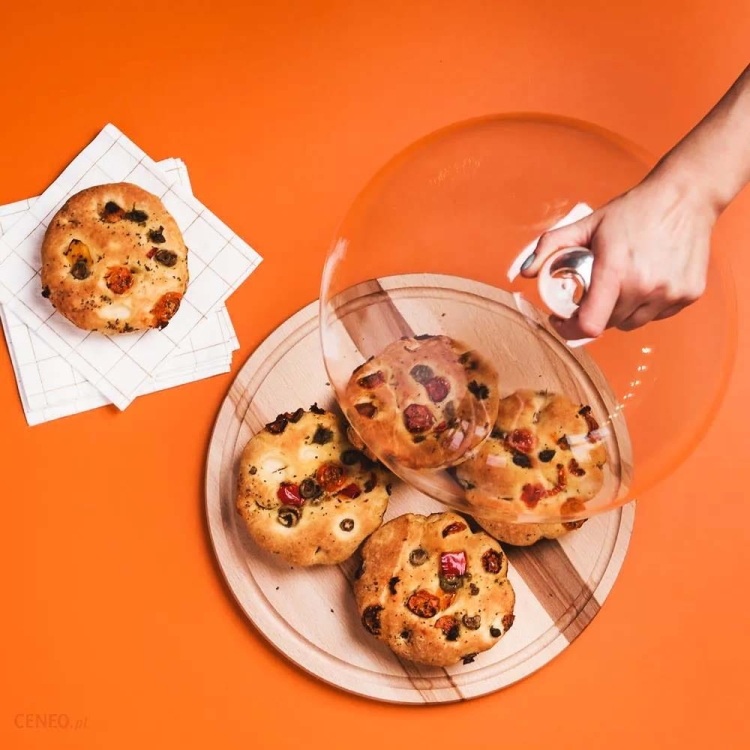 Deska talerz z kloszem AMBITION Sophie 33,5 cm ***