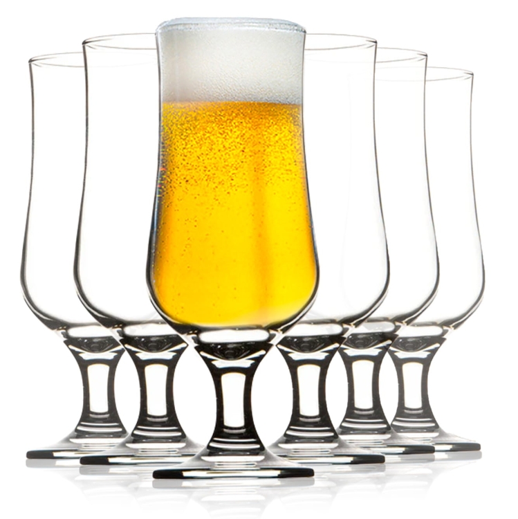 Kufle pokale szklanki do piwa koktajlu PASABAHCE 385ml 6szt