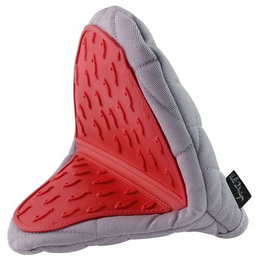 Rękawica kuchenna ochronna łapka silikonowa Vialli Design LIVIO Czerwona