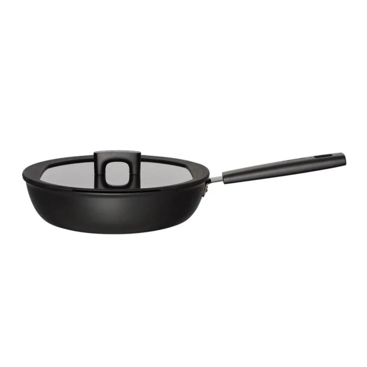 Patelnia szefa kuchni z pokrywką non-stick Fiskars Hard Face 26cm 1052231