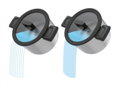 Patelnia szefa kuchni z pokrywką non-stick Fiskars Hard Face 28cm 1052232