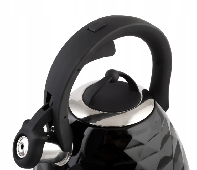 Berretti CZAJNIK Z Gwizdkiem 3L Indukcja Gaz BR-7627 czarny