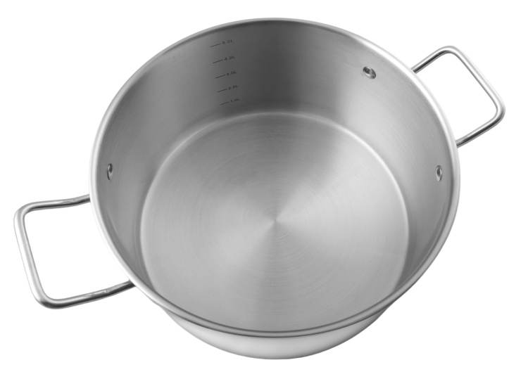 Berretti garnek 1,5L Gemini 16cm ze stali nierdzewnej z pokrywką BR-0918