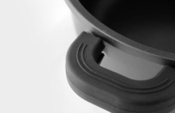 Berretti garnek kwadratowy 2,4L Granite z pokrywką BR-3520 20x20cm