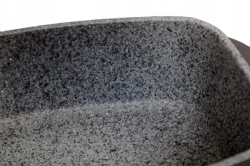 Berretti brytfanna garnek 5,5L Granite 32cm z pokrywką BR-2097 32x22cm