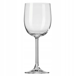 Klasyczne kieliszki do wina czerwonego białego wody KROSNO Gema 340ml 6szt