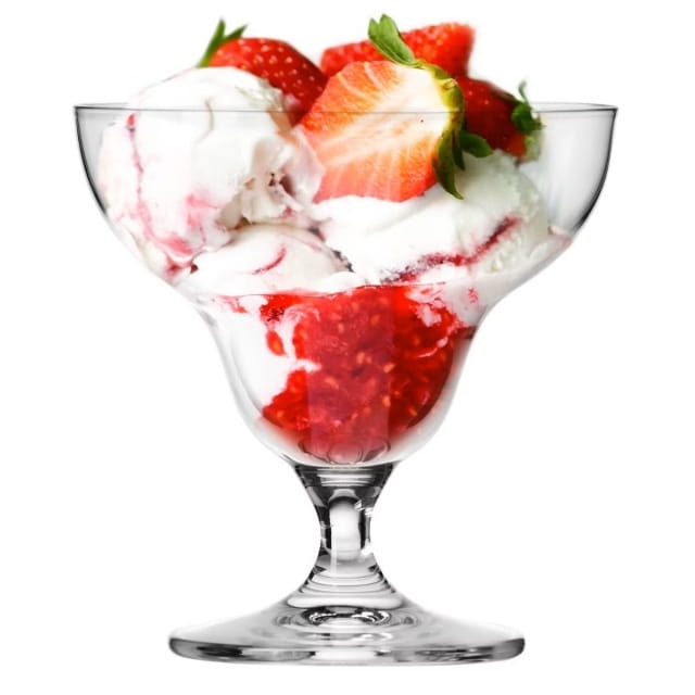 Pucharki czarki na lody desery sałatki KROSNO Avant-Garde 340ml 6szt