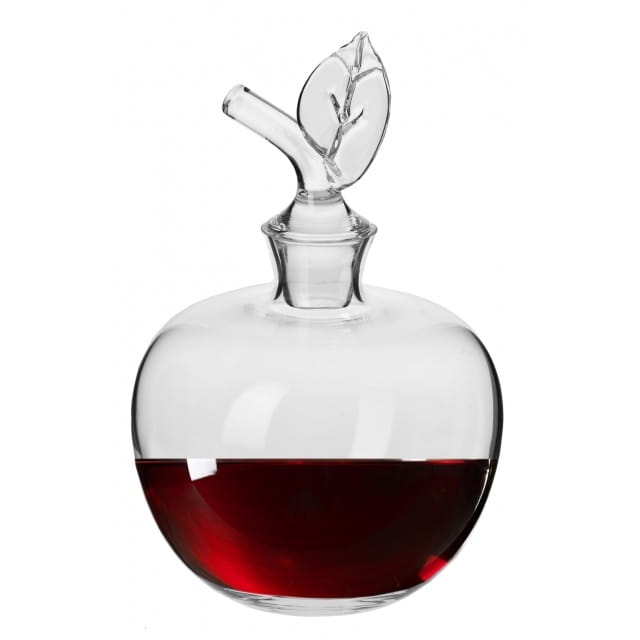 Karafka do nalewek whisky w kształcie jabłka KROSNO Vintage 1000ml