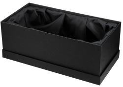Opakowanie prezentowe czarne pudełko ozdobne na wazon Szklanka.pl 32cm (Wysokie)