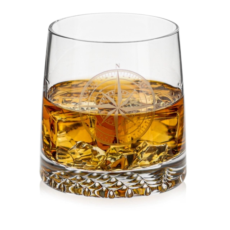 Szklanki do whisky Szkło-Krosno "Róża Wiatrów" 300 ml | 6 szt. w pudełku
