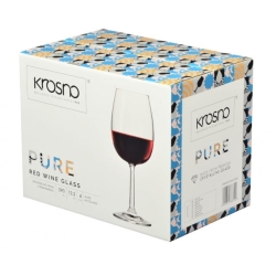 Kieliszki do wody wina KROSNO Pure 350 / 390 ml | Basic