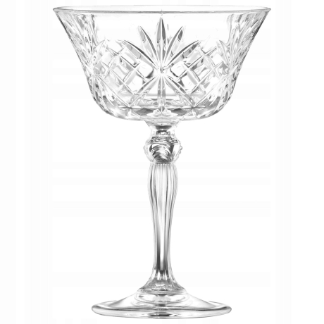 Przejdź do produktu Kryształowe kieliszki do szampana RCR Melodia Champagne 260ml 6szt