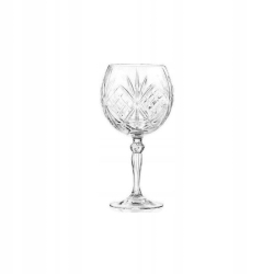 Kryształowe kieliszki do wody koktajlowe RCR Melodia Ballon 650ml 6szt