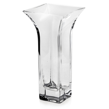 Przejdź do produktu Wazon szklany dekoracyjny BEZBARWNY na kwiaty 22,5cm 